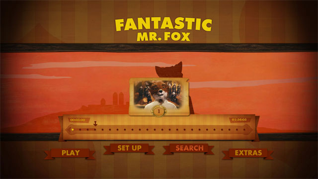fantastic mr  fox  u2013 dvd and bluray menu ui design and